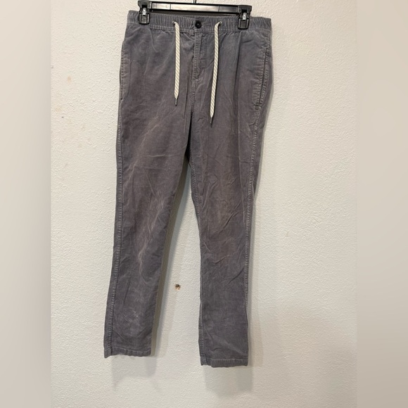Vuori Other - Vuori Corduroy Optimist Pants Men's Gray